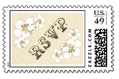 RSVP postgae stamps for destination weddings